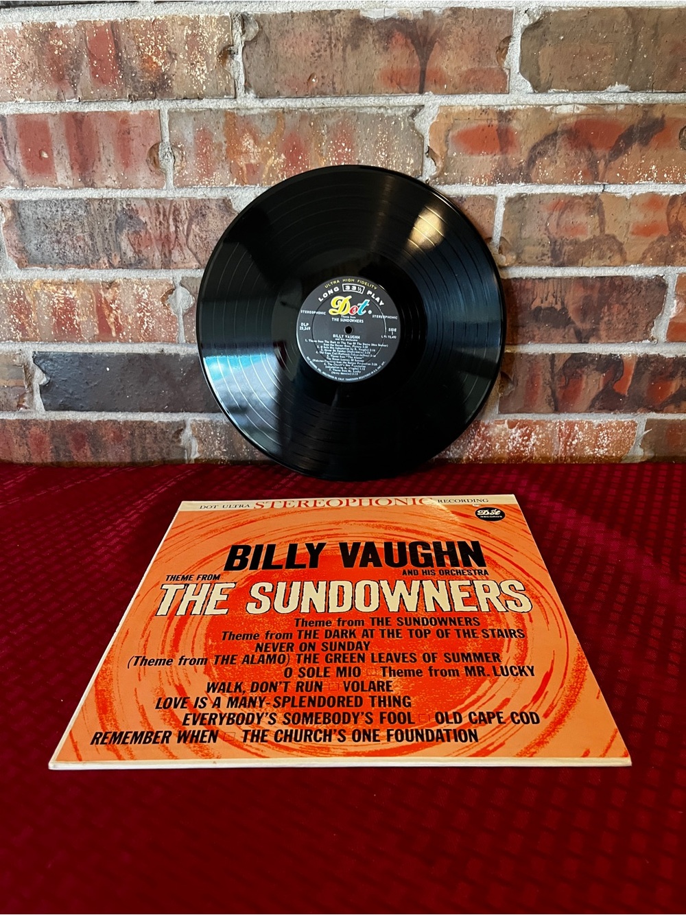 Billy Vaughn And His Orchestra – The Sundowners - 1960 Vinyl LP